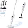 10-in-1 Steam Mop, Powerful Handheld Steam Cleaner for Home with 23FT Cord, Removable Water Tank, 266℉Deep Cleaning, 2 Steam Modes, Multi Purpose Steam Mop for Hardwood Floor, Laminate, Carpet
