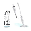 10 in 1 Steam Mop with Power Handheld Steamer, 266℉ Deep Cleaning, Removable Water Tank, 23FT Cord 2 Steam Modes & Multi-Purpose Steamer For Sealed Hard Floor, Laminate, Marble, Stone Floors